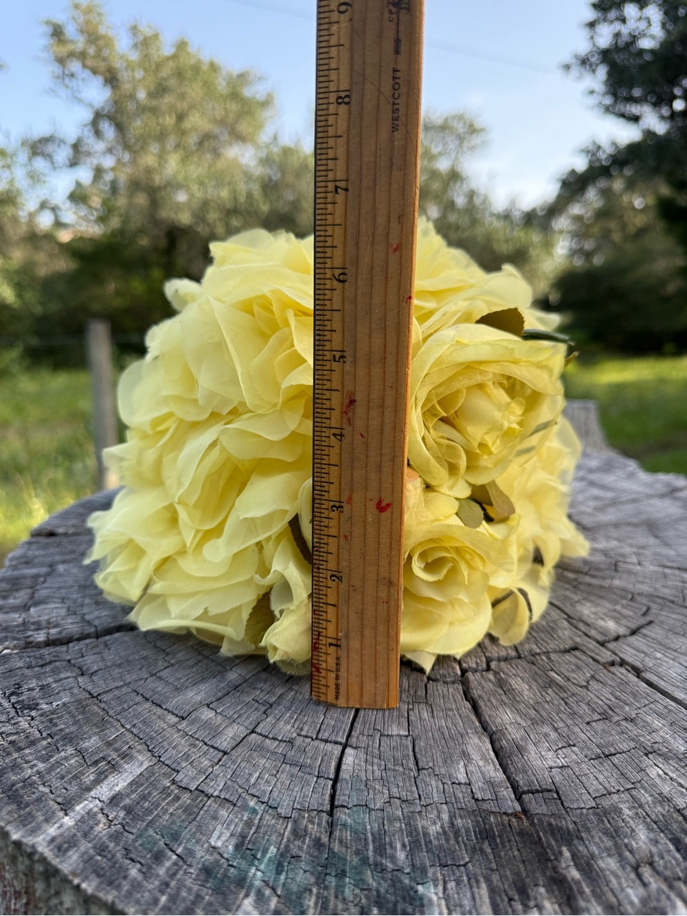 Vintage Yellow Rose Hat - Picture 5 of 7